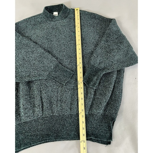 Victoria's Secret PINK Women's‎ Chenille Crewneck Pullover Green Sz Small - Picture 5 of 9